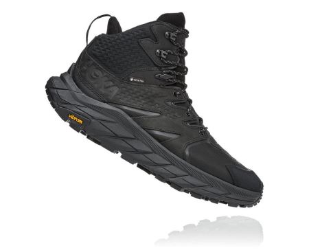 Hoka One One Anacapa Mid GORE-TEX Barbati - Bocanci Munte Negrii / Negrii | RO-OBp2ALG